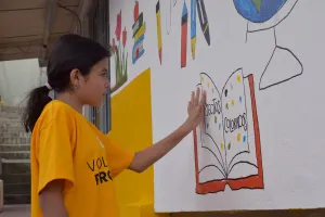 We prepare the classrooms of the Eugenio Díaz Castro School for the start of a new school year