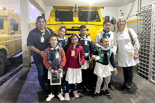 A special day for the Uruguayan pupils of Capón de la Yerba A special day for the Uruguayan pupils of Capón de la Yerba