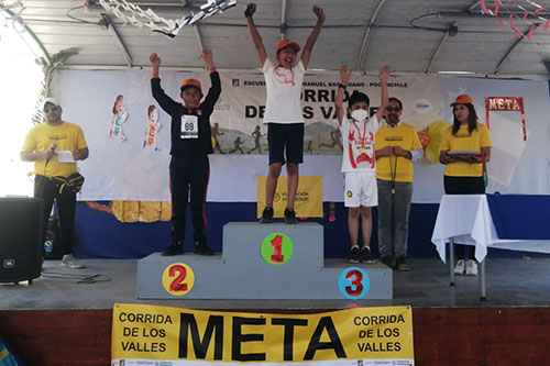 Deporte y solidaridad en la Corrida de los Valles de Chile Deporte y solidaridad en la Corrida de los Valles de Chile